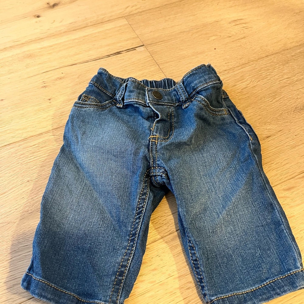 Kids Blue Denim Shorts Carters 3m